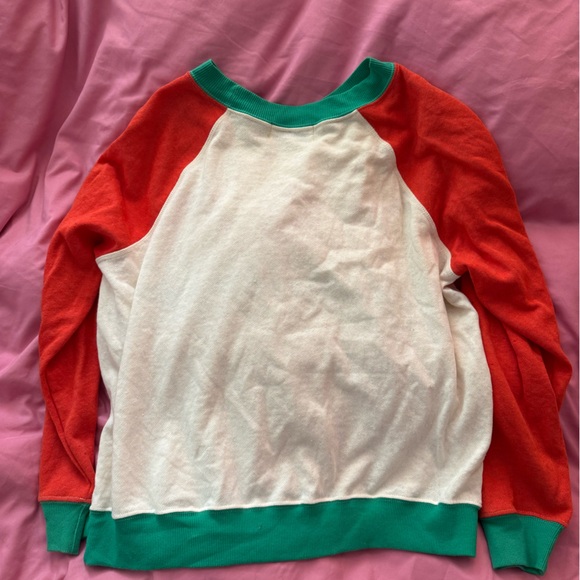 WILDFOX Christmas ugly sweater sweatshirt top long  sleeve size small - Picture 6 of 6